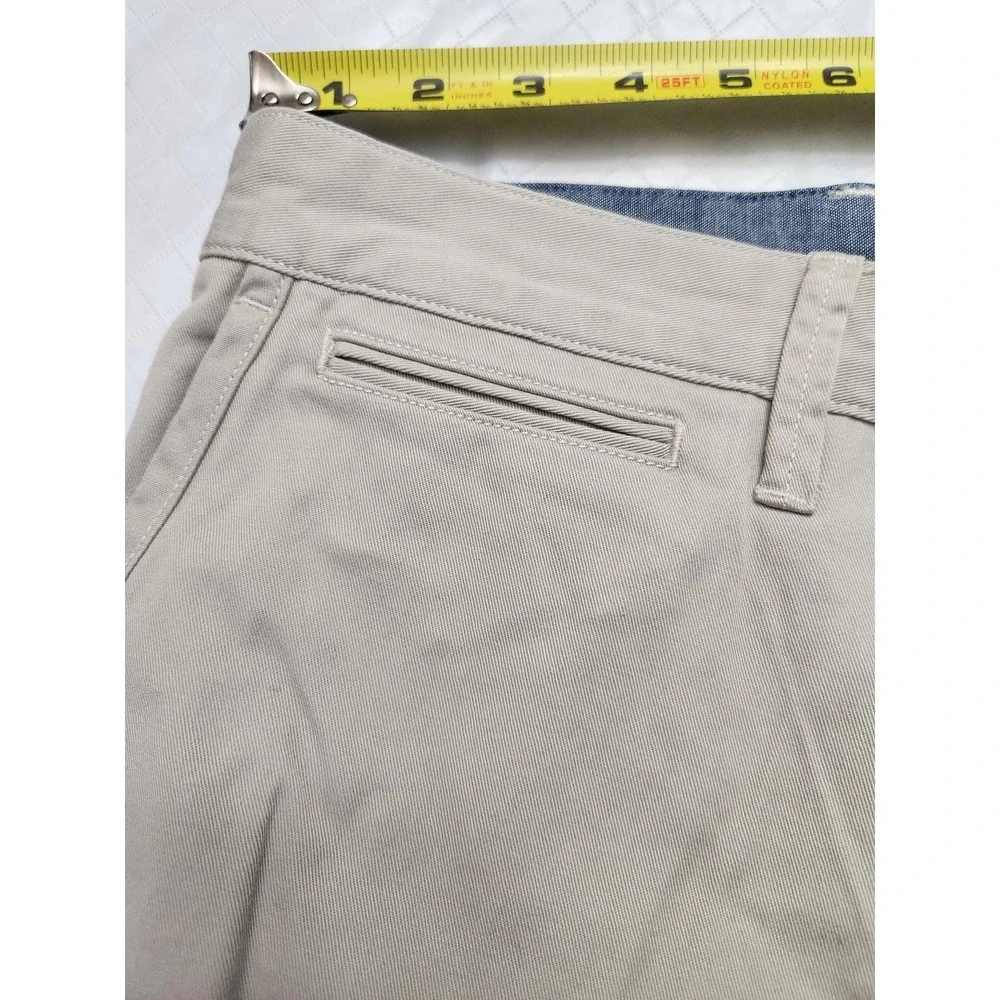 Polo Ralph Lauren Shorts Mens 38 Beige Relaxed Fit Chino 10 Inseam Cotton